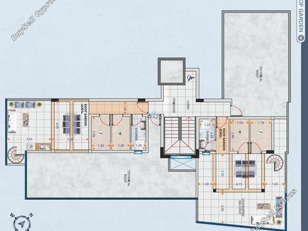 2 bedroom penthouse for sale aradippou larnaca 1838325 image 6541093