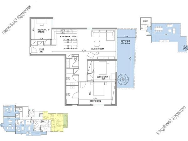 3 bedroom penthouse for sale platy aglantzias nicosia 8765525 image 16563267