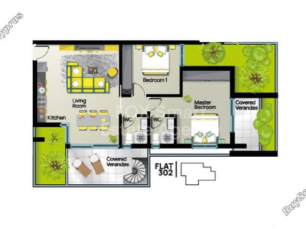 2 bedroom penthouse for sale aradippou larnaca 1786555 image 12655087