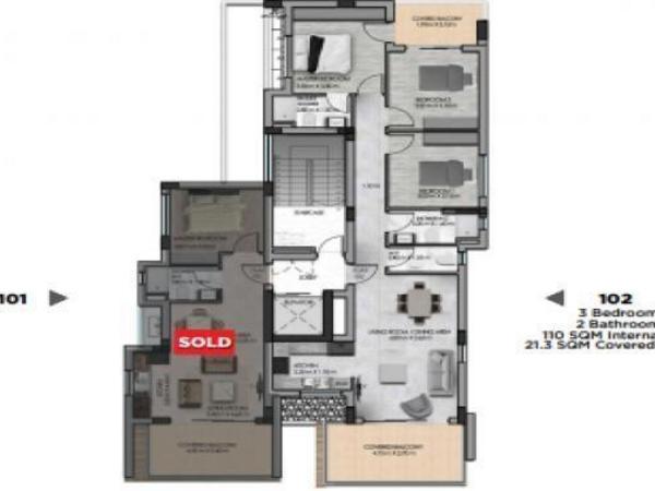 3 bedroom penthouse for sale larnaca municipality larnaca 8090565 image 16255404