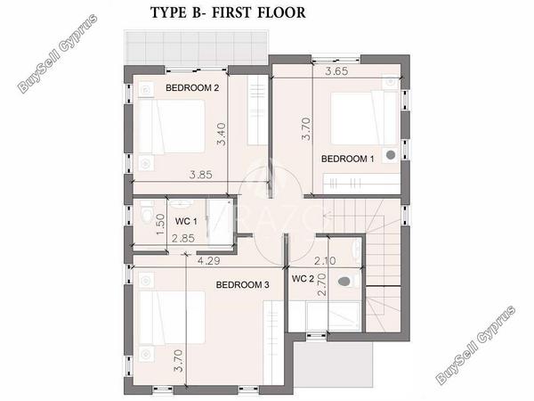 3 bedroom semi detached house for sale vrysoulles famagusta 1846475 image 6644541
