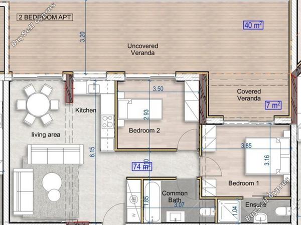 2 bedroom apartment for sale agios athanasios limassol 8941095 image 17742178
