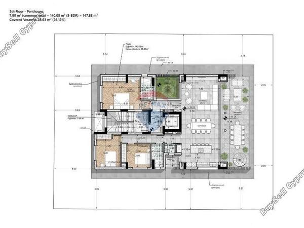 3 bedroom penthouse for sale agia zoni limassol 8560395 image 15578305