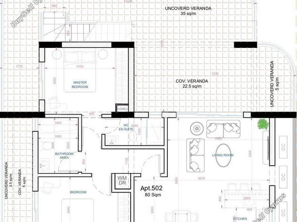 2 bedroom penthouse for sale larnaca municipality larnaca 8554695 image 15801989