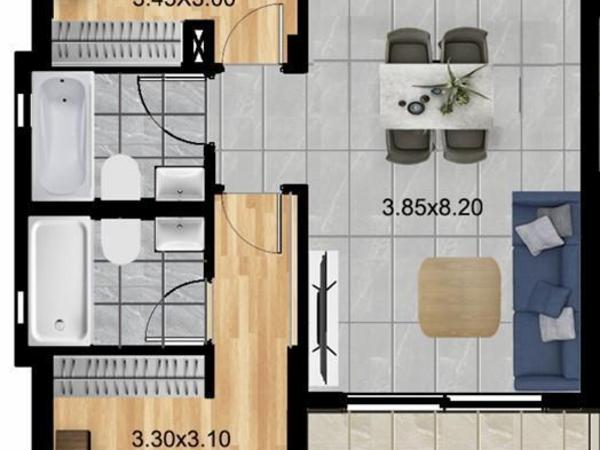 2 bedroom penthouse for sale agios athanasios limassol 8375006 image 15495156