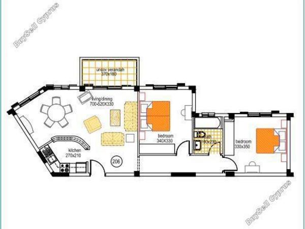 2 bedroom penthouse for sale kato paphos universal paphos 1805006 image 6965798