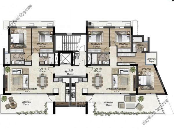 3 bedroom apartment for sale agios andreas nicosia nicosia 8348906 image 15979155