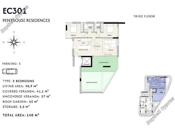 2 bedroom penthouse for sale linopetra limassol 7650316 image 16540272