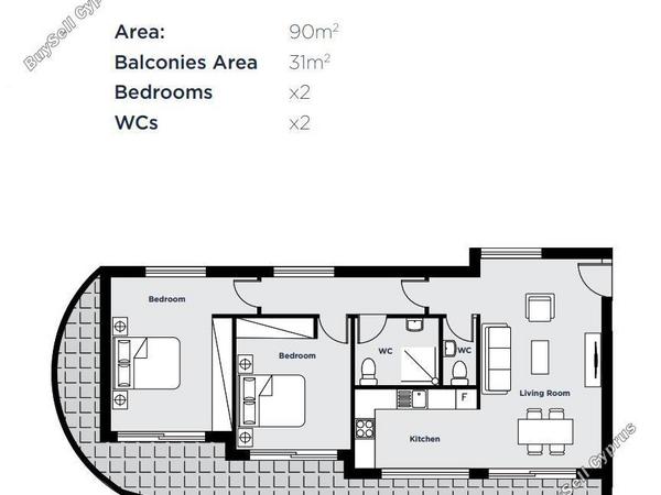 1 bedroom apartment for sale aradippou larnaca 8664516 image 15990678