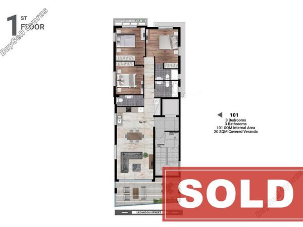 3 bedroom entire floor apartment sold faneromeni larnaca 8004816 image 12755648