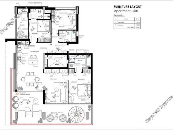 3 bedroom penthouse for sale agios athanasios limassol 1812246 image 6249348