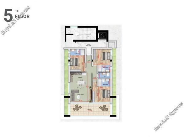 3 bedroom entire floor apartment for sale mackenzie larnaca 1285946 image 2313859