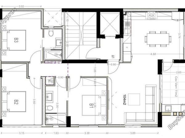 studio apartment building for rent agios ioannis village limassol limassol 1872066 image 14168077