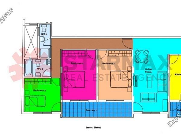 3 bedroom apartment for rent larnaca municipality larnaca 8076466 image 13087954