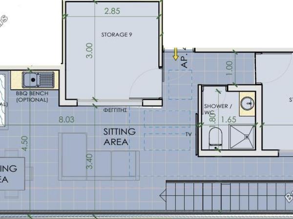 2 bedroom penthouse for sale chrysopolitissa larnaca 8571176 image 15802579