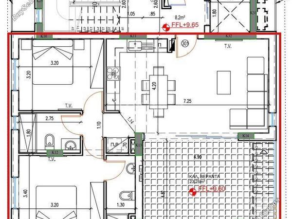 2 bedroom penthouse for rent aradippou larnaca 8605017 image 15762714