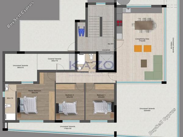 3 bedroom penthouse for sale panthea limassol 7751037 image 10279661