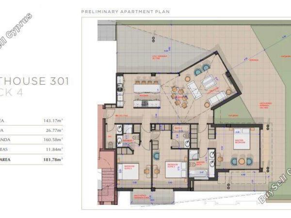 3 bedroom apartment for sale chlorakas paphos 8336777 image 14336112