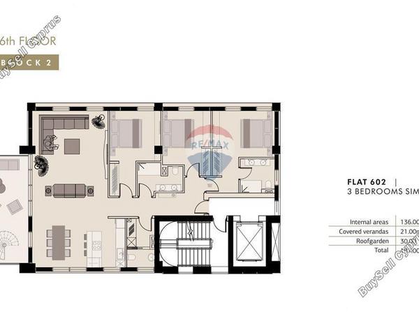 3 bedroom penthouse for sale agios nektarios limassol 1503977 image 14150008