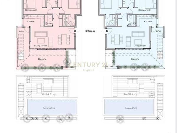 2 bedroom penthouse for sale potamos germasogeias limassol 1739887 image 15171543