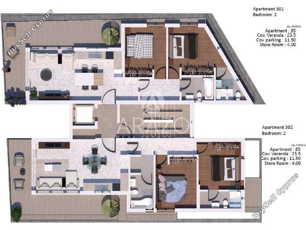 2 bedroom penthouse for sale deryneia famagusta 8203297 image 13675612