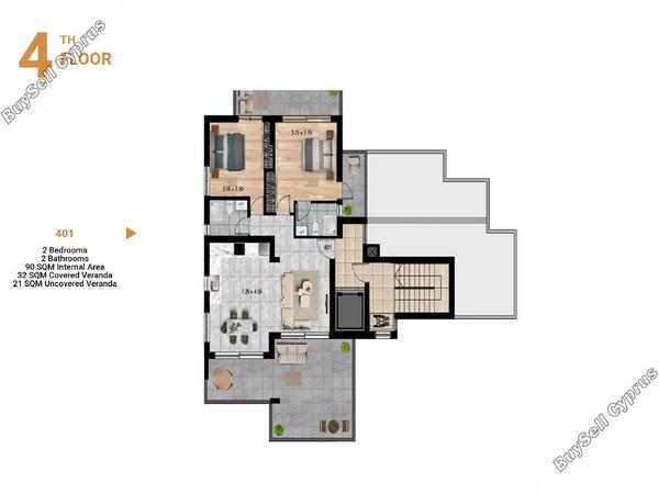 2 bedroom penthouse for sale zakaki limassol 1445308 image 14720232