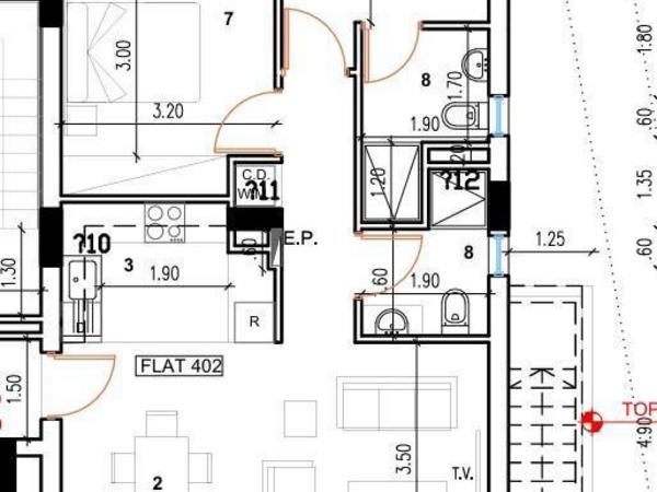 2 bedroom penthouse for sale chrysopolitissa larnaca 7736618 image 11722343