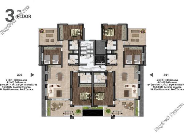 3 bedroom penthouse for sale aradippou larnaca 1482618 image 12657363