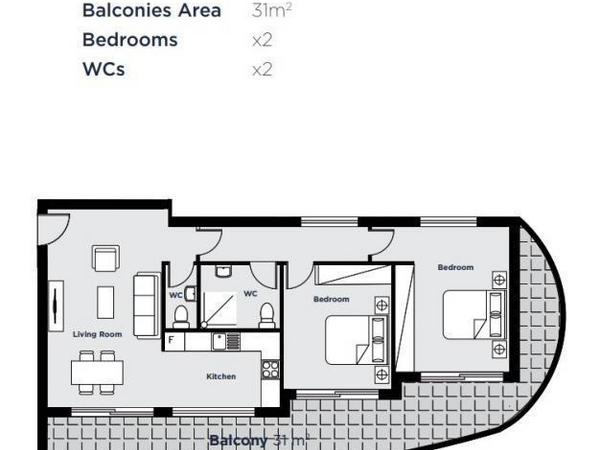 1 bedroom apartment for sale aradippou larnaca 1598128 image 12833389