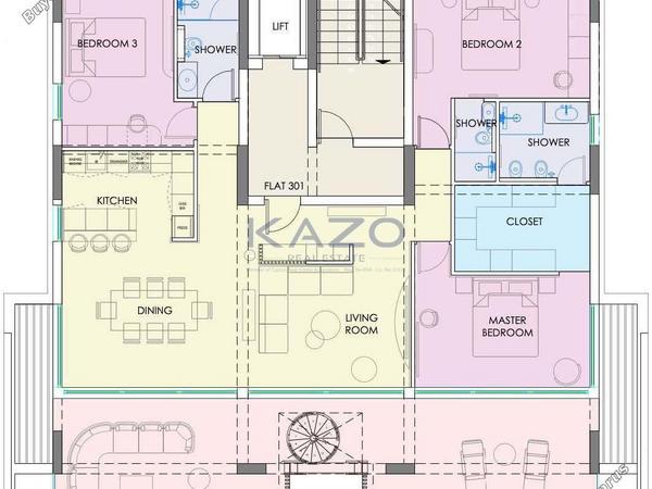 3 bedroom penthouse for sale linopetra limassol 8710978 image 16273232