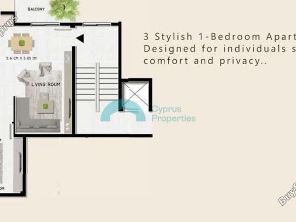 1 bedroom apartment for sale chrysopolitissa larnaca 1600688 image 5463154