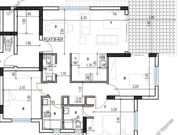 3 bedroom penthouse for sale larnaca municipality larnaca 7736698 image 12551184