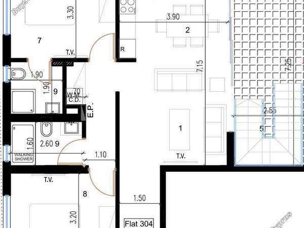 2 bedroom penthouse for sale aradippou larnaca 8473419 image 17048751