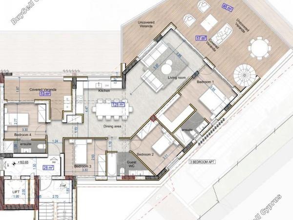 4 bedroom penthouse for sale agios athanasios limassol 8914029 image 17530200