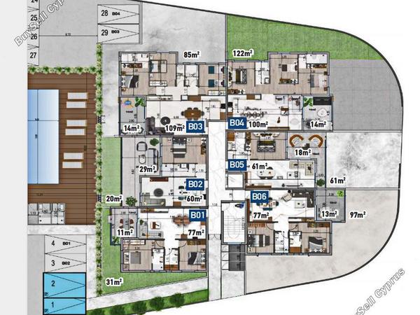 2 bedroom penthouse for sale xylofagou larnaca 8661239 image 15985246