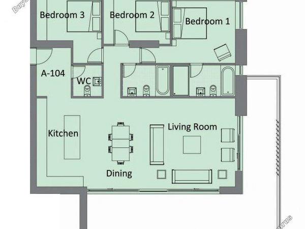 3 bedroom apartment for sale kato paphos paphos 1272449 image 6005926