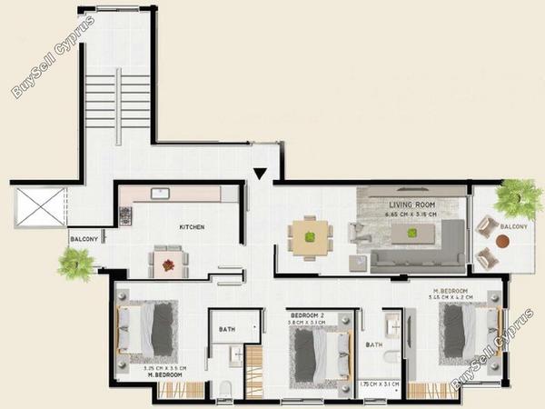 3 bedroom apartment for sale chrysopolitissa larnaca 1633749 image 10002511