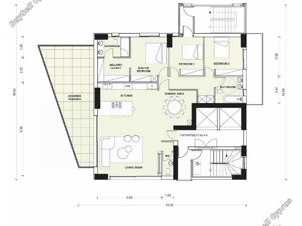 3 bedroom entire floor apartment for sale nicosia municipality nicosia 8191869 image 13638478