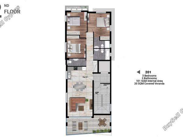 3 bedroom entire floor apartment for sale faneromeni larnaca 8681099 image 16094415