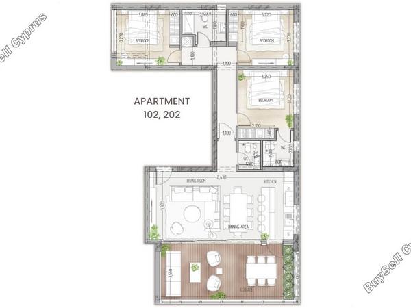 3 bedroom apartment for sale agios nektarios limassol 7567899 image 14501305