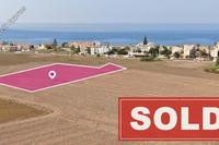 14580 SQM Land in Pervolia (Larnaca) for sale 