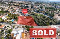1673 SQM Land in Peyia (Paphos) for sale 
