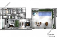 4 Bedroom Penthouse in Aglantzia (Nicosia) for sale 