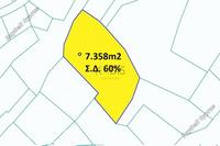 7358 SQM Land in Alampra (Nicosia) for sale 