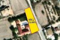 878 SQM Plot in Alampra (Nicosia) for sale 