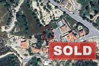 670 SQM Plot in Tsada (Paphos) for sale 