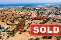 11037 SQM Land in Mazotos (Larnaca) for sale 