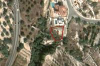 608 SQM Land in Tsada (Paphos) for sale 