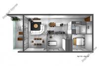 2 Bedroom Apartment in Aglantzia (Nicosia) for sale 